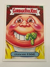 2021 Topps Garbage Pail Kids: Food Fight #53a - Unaware Eddie picture