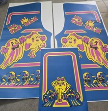 Ms Pac Man arcade side art  picture
