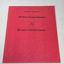 VTG 1991 Softcover 1000 Marks of European Blademakers Zygmunt S. Lenkiewicz picture