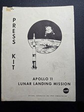 NASA APOLLO 11 Lunar Landing Mission Original Press Kit July 1969 picture