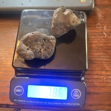 Two rare pieces of 1800’s Industrial Slag from the Old Hopewell Furnace. picture