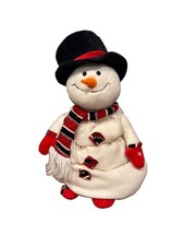 Magic Power 2007 Melting Snowman VTG Musical Singing Plush Christmas Works RARE picture