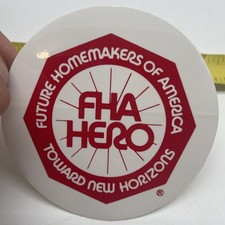 Suture Homemakers Of America FHA HERO Toward New Horizons Window Decal Sticker picture