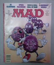 Mad Magazine #281 September 1988 California Raisins Issue NM Bagged & Boarded picture