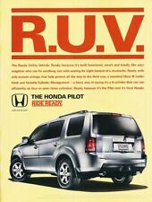 2009 Honda Pilot Original Advertisement Print Art Car Ad J399 picture