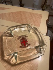 VTG Brown University clear glass collegiate ashtray picture