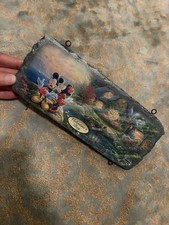 Bradford Exchange Disney Seasons Of Joy Thomas Kinkade Valentine’s Plaque Mickey picture