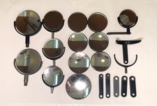 Collection of 14 Vintage Japanese Microscope Mirrors Post-WWII Circa 1946–1952 picture
