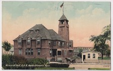 MASSACHUSETTS NORTH ATTLEBORO G.A.R. HALL 1912 TO ROSA WESSER, BRIDGEWATER NS picture
