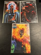 Mark Spears Marvel Midnight Exclusive NYCC Covers Set Of 3 Spiderman X-men FF picture