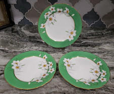1923 Reproduction of Service HRH Duchess of York Paragon England Narcissus Plate picture