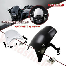 For BMW R NINE T 2014-2022 Motorcycle Aluminum Black Wind Windshield Deflector picture