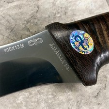 A&R Zlatoust Knife Hunting Skinning Survival Leather 100x13M Russian Knife picture