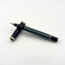 Pelikan Souveran R400 Rollerball Pen Green Stripe picture