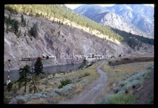Original Slide CN Freight Tunnel Action Canadian National 1996 Seddall BC Canada picture