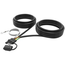 22FT 4 Pin 5 Wire Trailer Wiring Harness Kit 16AWG Cable for Boat Utility Light picture