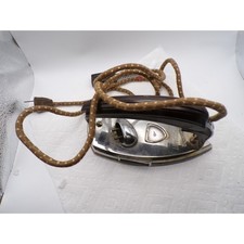 Vintage K M Gad A Bout Travel Iron Portable Compact Collectible Appliance picture