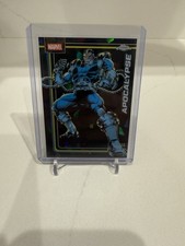 2026 Topps Chrome Sapphire Marvel Comics Apocalypse Black Refractor /10 #7 ZP71 picture