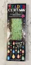 1995 SPENCER GIFTS ? GLOW IN THE DARK  BEADED CURTAIN ~ 10 STRANDS / 2 TRACKS picture