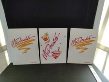 Vtg Mc Donald's Advertising Pocket Folder's picture