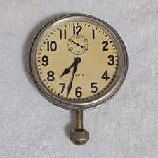 Antique 1920s Elgin 8-Day Mechanical Automobile Dashboard Clock WORKING picture