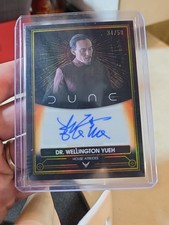 2025 Topps Chrome Dune #A-CC Chang Chen AUTOGRAPH Auto 34/50 DR. WELLINGTON YUEH picture
