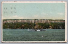 The Palisades From Across The Hudson NY 1916 Postcard TS-292 picture