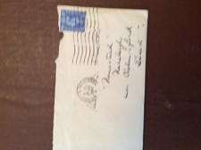 f1l ephemera letter envelope july 27th 1947  picture