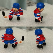Vintage 1986 Lil' Sports Brat Montreal Canadiens Hockey Player Keychain picture