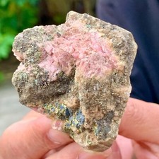123G Natural Rhodochrosite Crystal Specimen Healing- Museum Grade picture