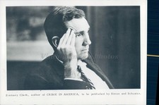 1970 Press Ramsey Clark Author Crime America Simon Schuster Business Photo picture