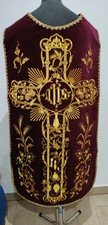 Roman chasuble velvet - Eucharistic symbol picture