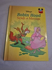 Disney Wonderful World of Reading Robin Hood Sends A Message Hardcover picture