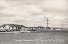 RPPC Tioga North Dakota Amerada Petroleum now Hess Oil Corp Photo Postcard J60 picture