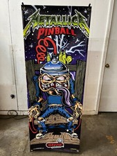 Stern Metallica Sparky Pinball Machine Banner 24' x 62' picture