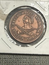 INDIAN CHAPTER NO.1.R.A.M. MCALESTER, I.T. ON OBVERSE  picture