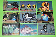 1995 Skybox Disney Premium SILVER SCREEN INSERT 9 Card Set MICKEY DONALD GOOFY picture