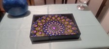 Decorative Hand Painted Wooden Trinket Box picture