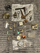 Huge Junk Drawer Lot Watches Jewelry Trinket Scrap 925 Skeleton Keys Tools MORE picture