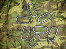 New Made and Aged Vietnam Style Carabiner (for rope, gear, keys, bottles) picture