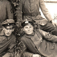 Post WWI German Soldier Freikorps Epp With Unit Patch RPPC Real Photo Postcard picture