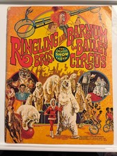 Vintage 1977 Ringling Bros Barnum & Bailey Circus 106th Edition Souvenir Program picture