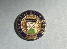 Vintage MODERN WOODSMEN of America MWA President's Club Pin 1/20 10K GF picture