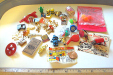 Vtg Gumball Charm Cracker Jack LOT Vending machine prizes toys trinkets picture