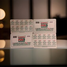 Krispy Kreme Cards - Buy One Get One Dozen FREE - 10 Offers Per Card💎LOT OF 4💎 picture