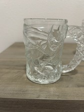 McDonald's Vintage Batman Forever Glass Mugs 1995- YOU CHOOSE picture
