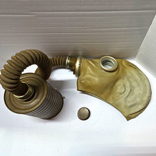 Vintage Soviet USSR GP-4u Gas Mask Kit with Sealed EO-16 Filter & Hose 1983 picture