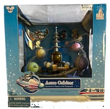 Vtg Rare Disney Theme Park  Astro Orbiter Interactive Playset w/ Characters NIB picture