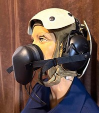 DOW Cover Flight Deck Crewman Impact Resistant Helmet White 7 1/4 MIL-81735b picture