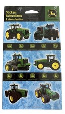Vintage 2007 NEW Sealed John Deere Tractor Stickers American Greetings 2 Sheets picture